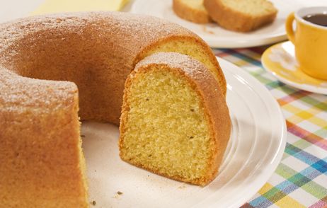 Bolo de Fubá sequinho